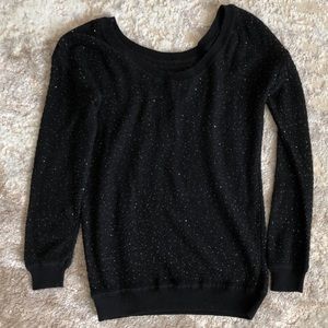 Black Sandro Knit Sweater